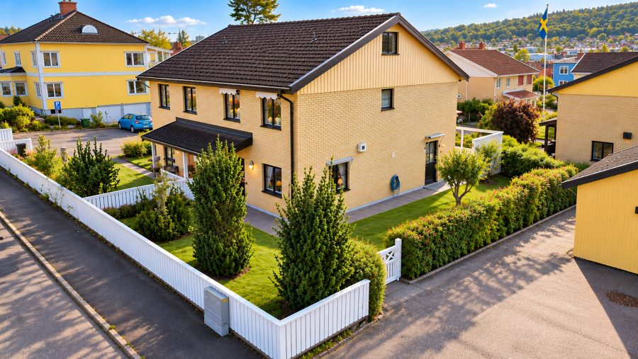 Solig svensk villadröm