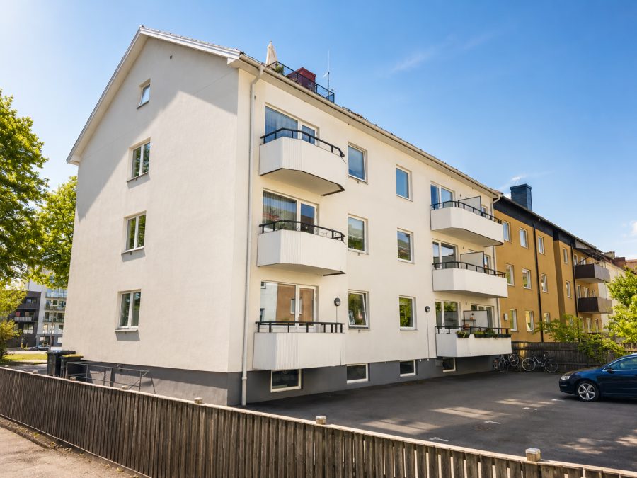 Barnarpsgatan 90 Norr och Västerfasad